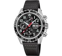 Festina Swiss Made Valjoux F20056/1 - Man - 46 mm - Automatic - Sapphire Glass Black 22 mm