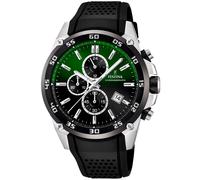 Festina The Originals F20330/B - Man - 47 mm - Quartz - Mineral Glass Black/Green 22 mm
