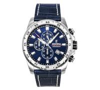 Festina Timeless Chronograph Blue Dial Quartz 100M Men's Watch F20692-2
