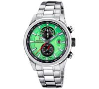 Festina Timeless Chronograph F20694/3 - Man - 44 mm - Analogue - Quartz - Mineral Glass Green 20 mm