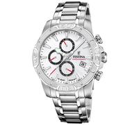Festina Timeless Chronograph F20704/1 - Man - 45 mm - Analogue - Quartz - Mineral Glass White 20 mm