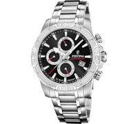 Festina F20704/6 Men's Black Timeless Chronograph Wristwatch