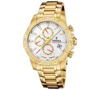 Festina Timeless Chronograph F20705/1 - Man - 45 mm - Analogue - Quartz - Mineral Glass White 20 mm
