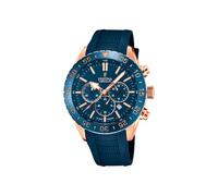 Festina F20516/1 Men's Chronograph Blue Rubber Strap Watch