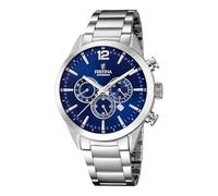 Festina F20343/7 Men's Timeless Chronograph Blue Dial Watch