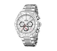 Festina F20668/1 Men's White Timeless Chronograph Wristwatch
