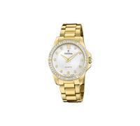 Festina Women Analog Quartz Watch with Stainless Steel Strap F20596/1