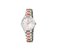 Festina Womens Quartz Watch, Analogue Classic Display and Stainless Steel Strap F20217/2