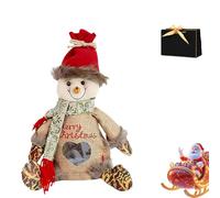 Festival Bags Zipper Design, 2025 New Christmas Zipper Gift Bags, 3d Candy Bags, Reusable, Suitable For Party And Festival Decorations (B)