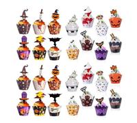 Festival Cupcake Toppers Turkey Design Thanksgiving Party Decors with Safe Materials Baking Accessories Family Friendly Party