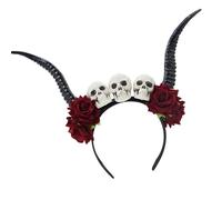 Festival Devil Antelope Horn Hairband For Women Lady Secured Fit Halloween Hair Hoop Themed Costume Accessories Antelope Horn Hair Decoration