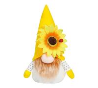 Festival Faceless Doll Dwarf Cute Old Man Sunflower Gnome Doll Window Decoration Supplies Into Every Detail Of Life Full Personality Charm Nzd124 (A, 18x16cm)