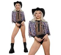 Festival Fancy Dress Costume Accesory Carnival Jewellery Deluxe Shoulder Epaulet