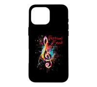 Festival Fiend Colourful Music Splatter Case for iPhone 16 Pro Max