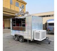 Festival Food Trailer Custom Builder | Mobile Catering Truck for Sausage, Fried Chicken, Ice Cream | Marketing-Ready Vendor Sales Trailer