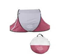Festival Freestylers 2 person pop up tent, waterproof with sewn in ground sheet, light weight with handy carry case (Pink)