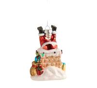 Festival Gift Ready Glass Christmas Decorations Creative Shape for Whole Year Celebration and Event Artistic Holiday Hanging Orb