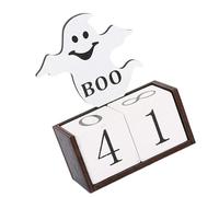 Festival Halloween Countdown Decorative Party Planning and Lovers Wood Calendar is easy to use and portable