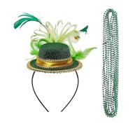 Festival Headbands with Shamrock Pattern Patrick Theme Event Adjustable Various Head Sizes Fashion Costume Hairpiece Adjustable Fabric Headbands