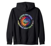 FESTIVAL LIFE MEANS NEVER KNOWING WHAT DAY IT IS Zip Hoodie