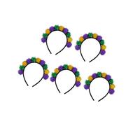 Festival Mardi Holiday Headband For Women With Multicolor Charm Designing Comfortable To Wear For Long Time Use