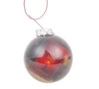 Festival Miniature Book Shape Christmas Ornament Feature Holiday Carols Portable Shatters Proof Design for Indoor Decorations Christmas Carol Themed Tree Ornament