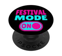 Festival Mode ON - Music Vibes PopSockets Adhesive PopGrip