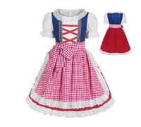 Festival Outfit Girls - German Costume Dress, Youth Party Apparel | Oktoberfest Bavarian Wear Set, Traditional Celebration Clothing, Kids Cultural Uniform With Fancy Occasion Scenario For Friends Gath