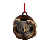 Festival Owl Styles Christmas Tree Hanging Ornament Craft of Sturdy 2D Acrylic Accessory for Home Decoration Use Acrylic Ornament