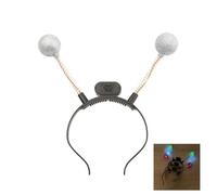 Festival Party Props LED Headbands Girl Boys Alien Headhoop Christmas Funny Hairband Novelty Hair Decorations