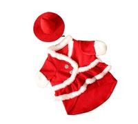 Festival Santa Guess Costume Premium Crochet Red Costume Seasonal Garden Display Christmas Lawn Animal Sweater Seasonal Goose Party Supplies