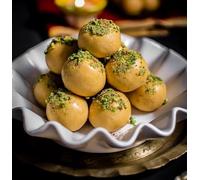 Festival Special Premium (Besan Ladoo 500g) Delicious Indian Traditional Sweets To Sweeten Up Your Celebration Best Gift For All Occasions Rakhi,NewYear,Diwali,Holi