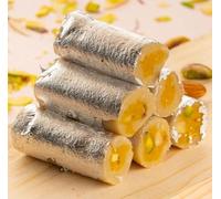 Festival Special Premium (Kaju Roll 500g) Delicious Indian Traditional Sweets To Sweeten Up Your Celebration Best Gift For All Occasions Rakhi,NewYear,Diwali,Holi