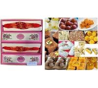 Festival Special Premium (Mixed Mithai 500g W/Rakhi) Delicious Indian Traditional Sweets To Sweeten Up Your Celebration Best Gift Special For Rakhi, Marriage,Diwali,Holi