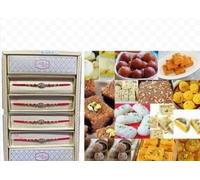 Festival Special Premium (Mixed Mithai 500g W/Rakhi) Delicious Indian Traditional Sweets To Sweeten Up Your Celebration Best Gift Special For Rakhi, Marriage,Diwali,Holi