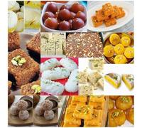 Festival Special Premium (Mixed Mithai W/Rakhi) Delicious Indian Traditional Sweets To Sweeten Up Your Celebration Best Gift Special For Rakhi, Marriage,Diwali,Holi (1Kg W/Rakhi)