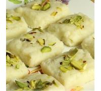 Festival Special Premium (Pista Barfi) Delicious Indian Traditional Sweets To Sweeten Up Your Celebration Best Gift For All Occasions Marriage,Diwali,Holi Sold By Kidzbuzz (300g)