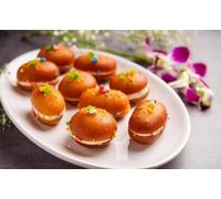Festival Special Premium (Sweet Gulab Jamun Sandwich 300g) Delicious Indian Traditional Sweets To Sweeten Up Your Celebration Best Gift For All Occasions Marriage,Diwali,Holi Sold By Kidzbuzz