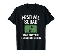 Festival Squad May Contain Traces of Music Label T-Shirt