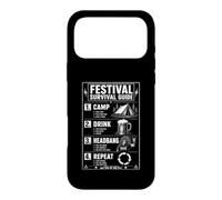 Festival Survival Guide Funny Rock Metal Music Camping Case for iPhone 17 Pro Max