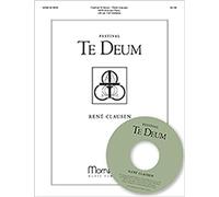 Festival Te Deum. Mixed Choir And Ensemble. Score and CD