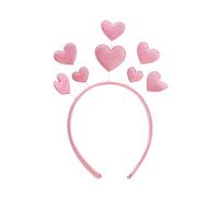 Festival Theme Headband For Female Glittering Love Heart Headband Women Birthday Party Accessories Face Washing Hairhoop