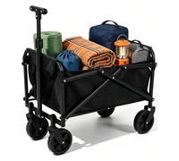 Festival Trolley on Wheels 70L Heavy Duty Collapsible Camping Folding Wagon