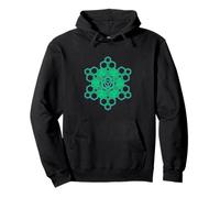 Festival Wear Sacred Geometry Trance Meditation Yoga Mandala Pullover Hoodie