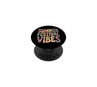 Festivals Summer Music Comedy Literary Vintage Vibes PopSockets Adhesive PopGrip