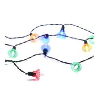 Festive 100 Flower String Lights - Multi