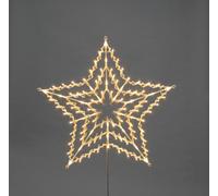 Festive 100 Warm White Led Window Light Star