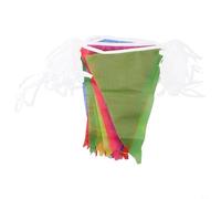 Festive 100M Triangle Flags Bunting Banner for Indoor and Outdoor Celebrations