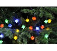 Festive 20 Bo Timer Diamond Lights - Multi
