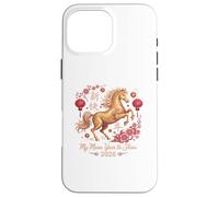 Festive 2026 Crazy Horse Lady My Mane Year To Shine Fortune Case for iPhone 16 Pro Max